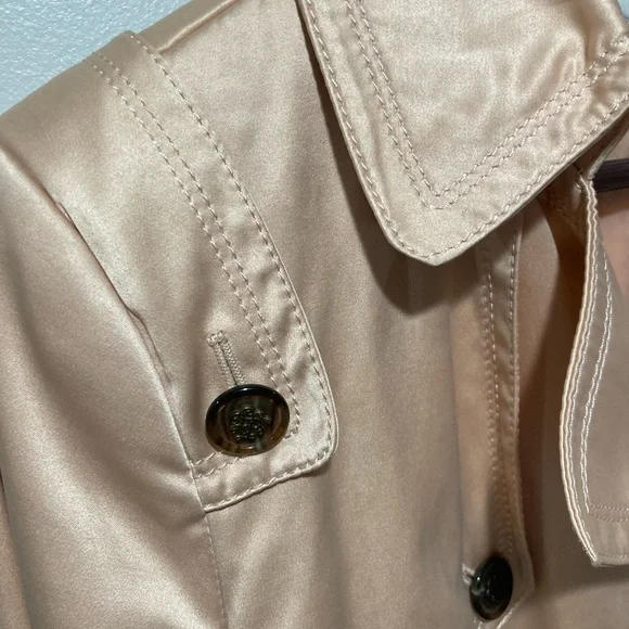 Classic Beige Trench Coat- Jessica Simpson - Picture 2 of 15